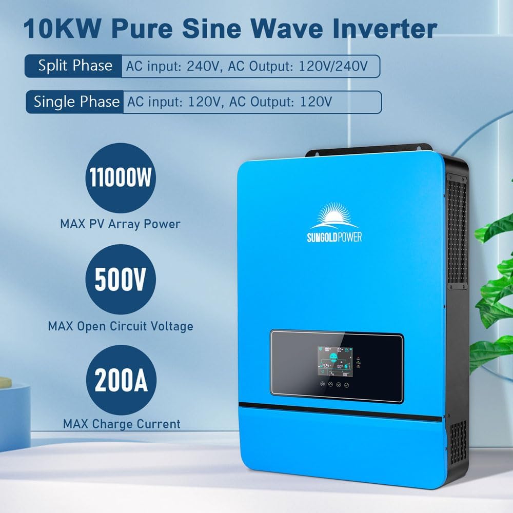 SUNGOLDPOWER 10000W 48V Solar Inverter